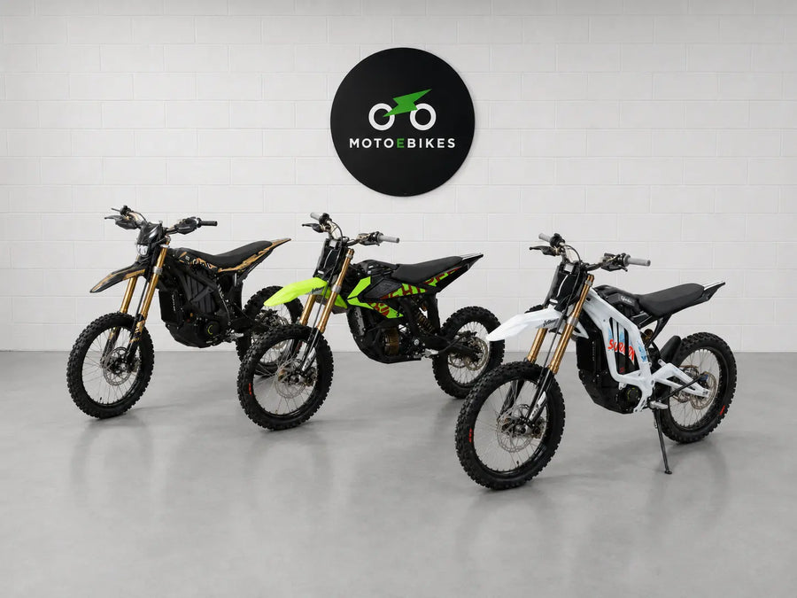 MotoEbikes Guildford showroom