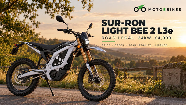 Is the Sur-Ron Light Bee 2 Road Legal in the UK? X vs L3e Explained