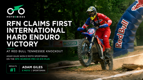 RFN Warrior Pro SX-E15 Plus Takes Hard Enduro Victory at Red Bull TKO 2026