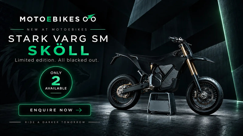 STARK VARG SM SKÖLL limited edition electric supermoto UK