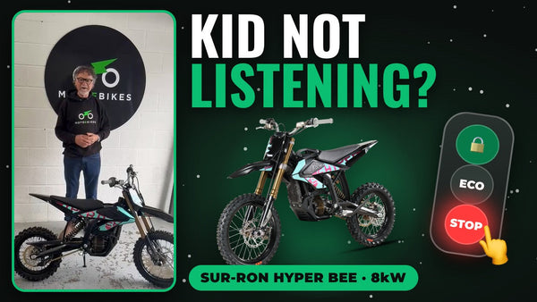 Surron Hyper Bee Remote Lock & Kill Switch: A Parent's Safety Guide