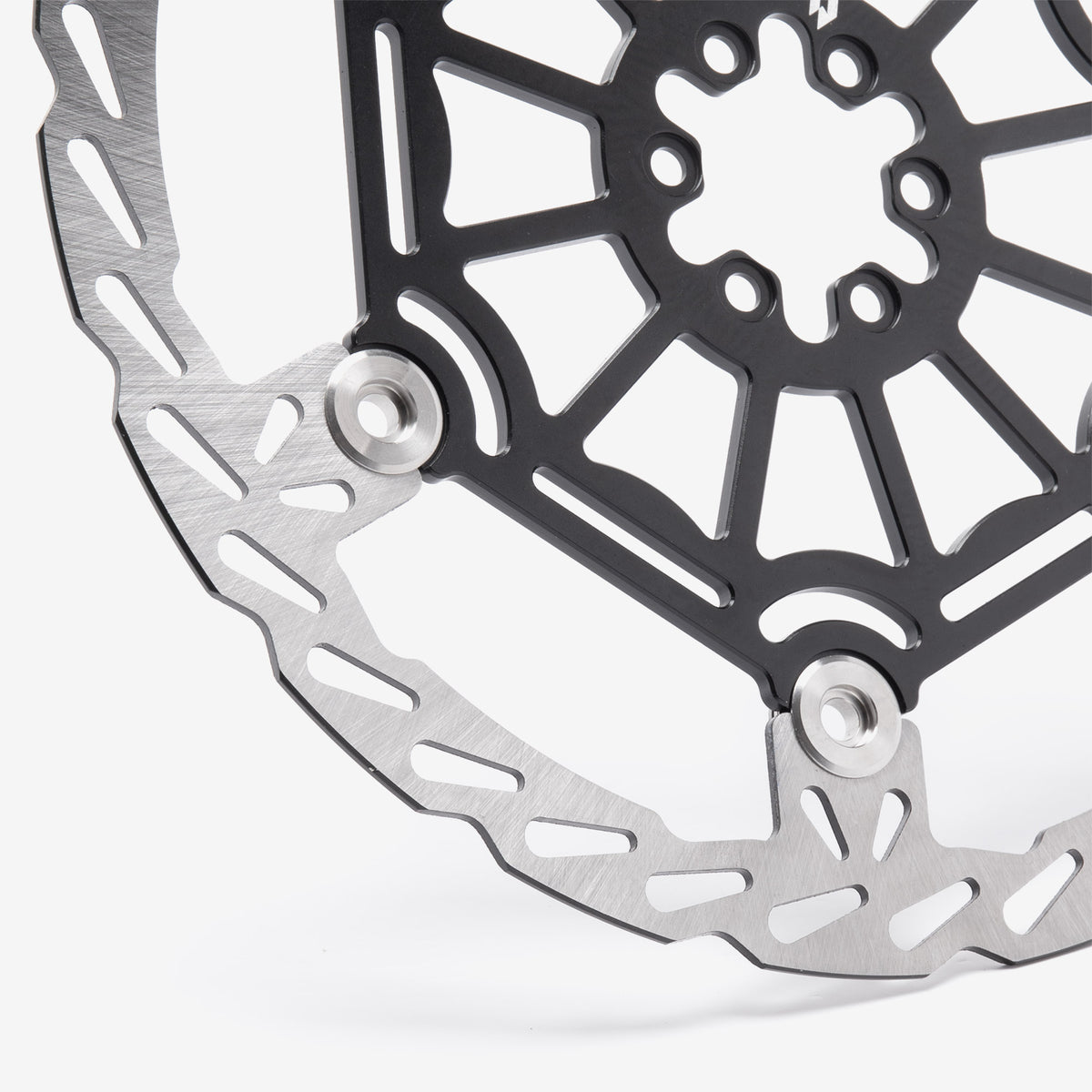 Black 250mm front brake disc for Sur-Ron Light Bee and Talaria, alternate view
