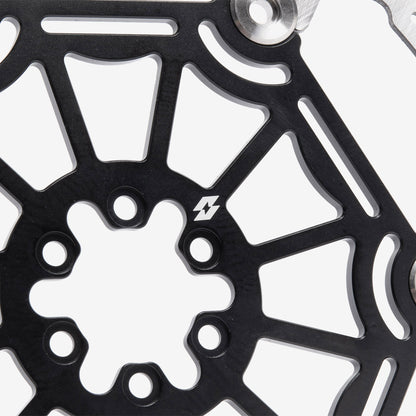 Black 250mm front brake disc for Sur-Ron Light Bee and Talaria, alternate view