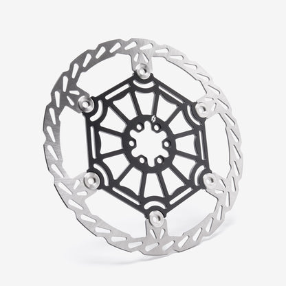 Full-E Charged 250mm front brake disc in black for Sur-Ron Light Bee and Talaria