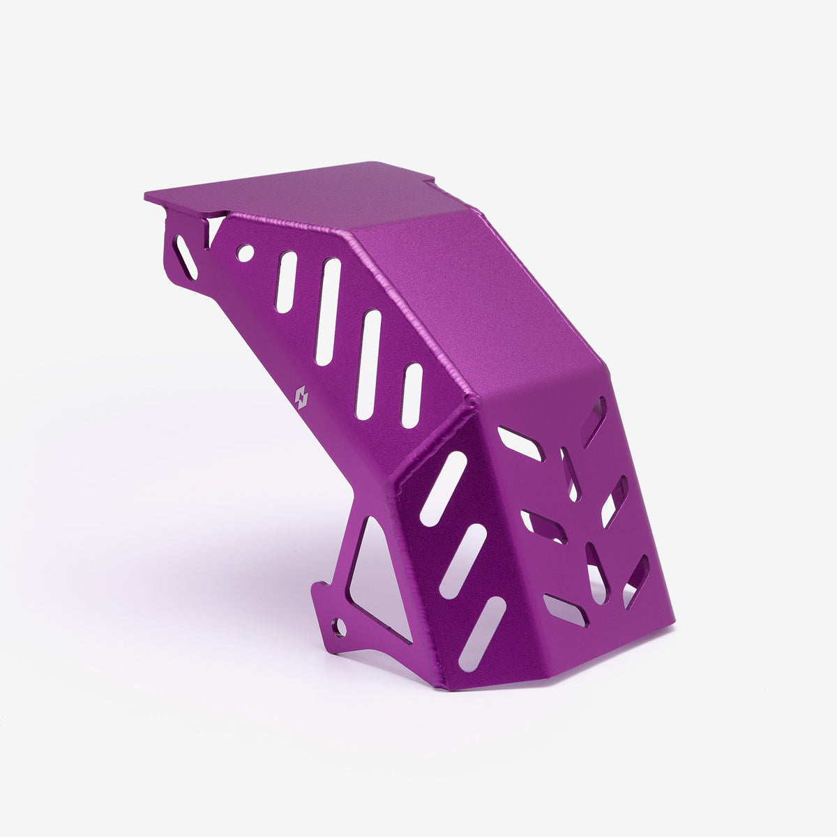 Full-E Charged engine guard bashplate in purple for Sur-Ron Light Bee