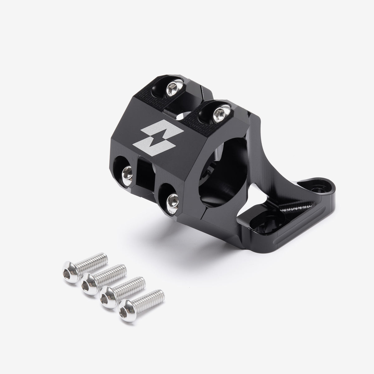 Full-E Charged 31.8mm handlebar risers in black for Sur-Ron Light Bee and Talaria