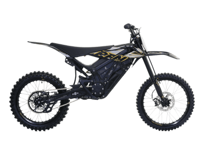 RFN Rally Pro Mark IV 2026 Red and Blue electric dirt bike side profile