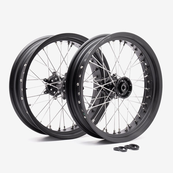 17in Front & Rear Wheel Set Black | Sur-Ron Ultra Bee | FRWS005
