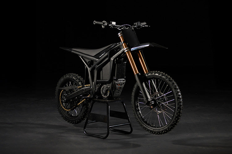 TALARIA KOMODO electric dirt bike, detail shot 1