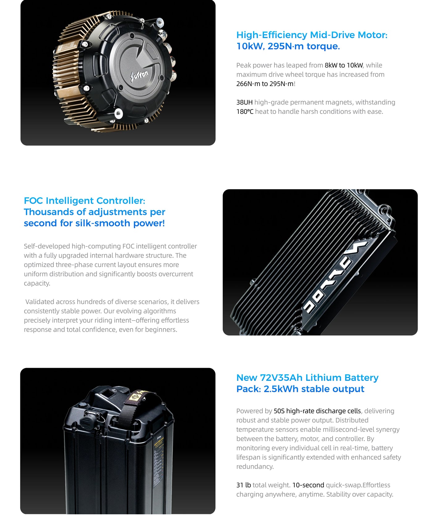 SUR-RON LIGHT BEE X electric motorbike wheel and tyre detail