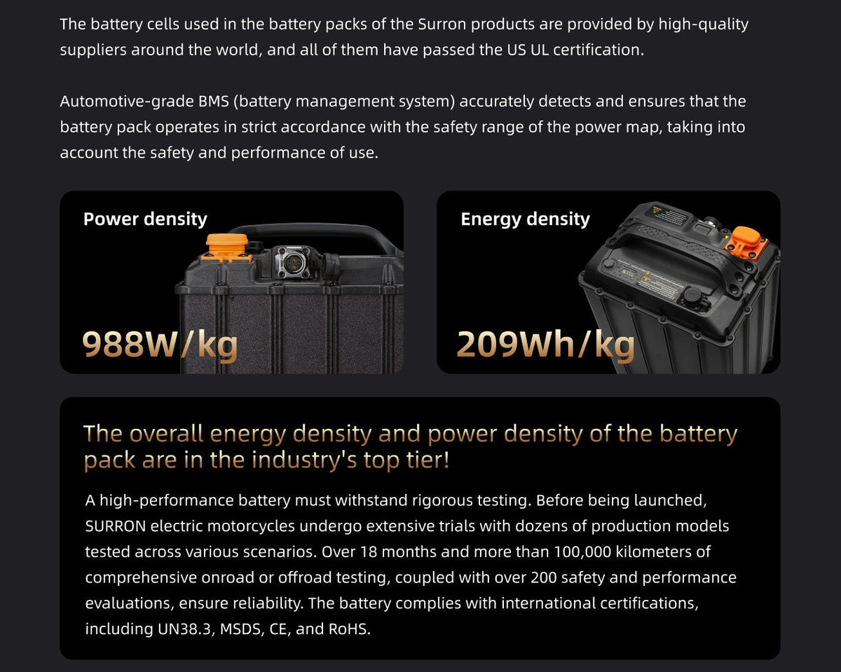SUR-RON ULTRA BEE road legal electric motorbike wheel and brake detail