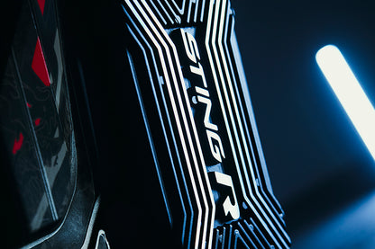 TALARIA STING PRO electric dirt bike, detail shot
