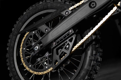 TALARIA KOMODO electric dirt bike, detail shot 3
