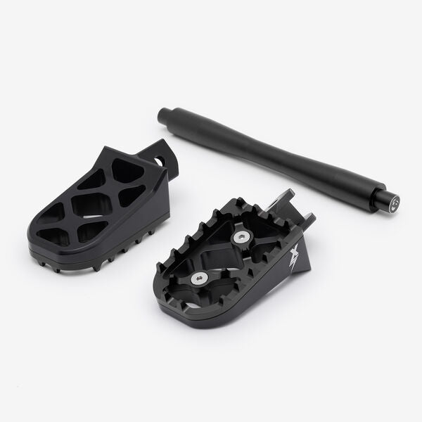 EBMX Foot Peg & Brace Set Black | Sur-Ron Light Bee
