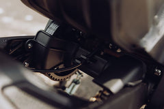 TALARIA X3 MX PRO electric dirt bike, rear view