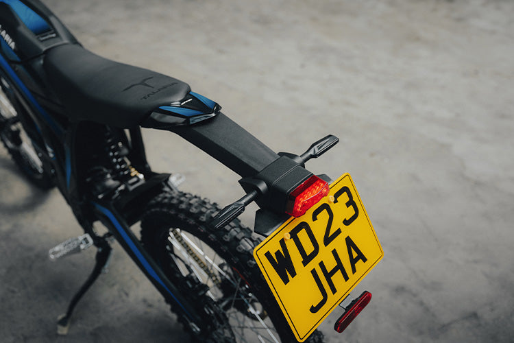 TALARIA STING R L1E ROAD LEGAL electric moped, rear view