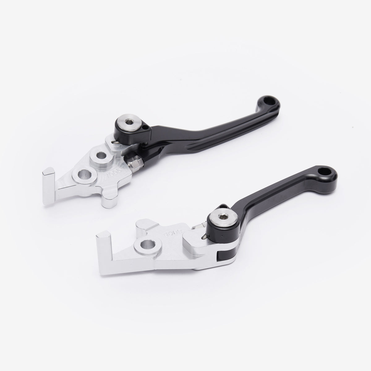 Black adjustable brake levers for Sur-Ron Ultra Bee, alternate view