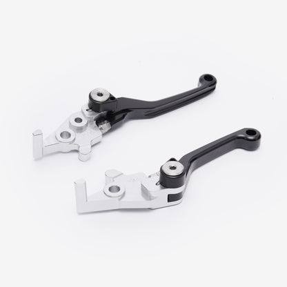 Black adjustable brake levers for Sur-Ron Ultra Bee, alternate view