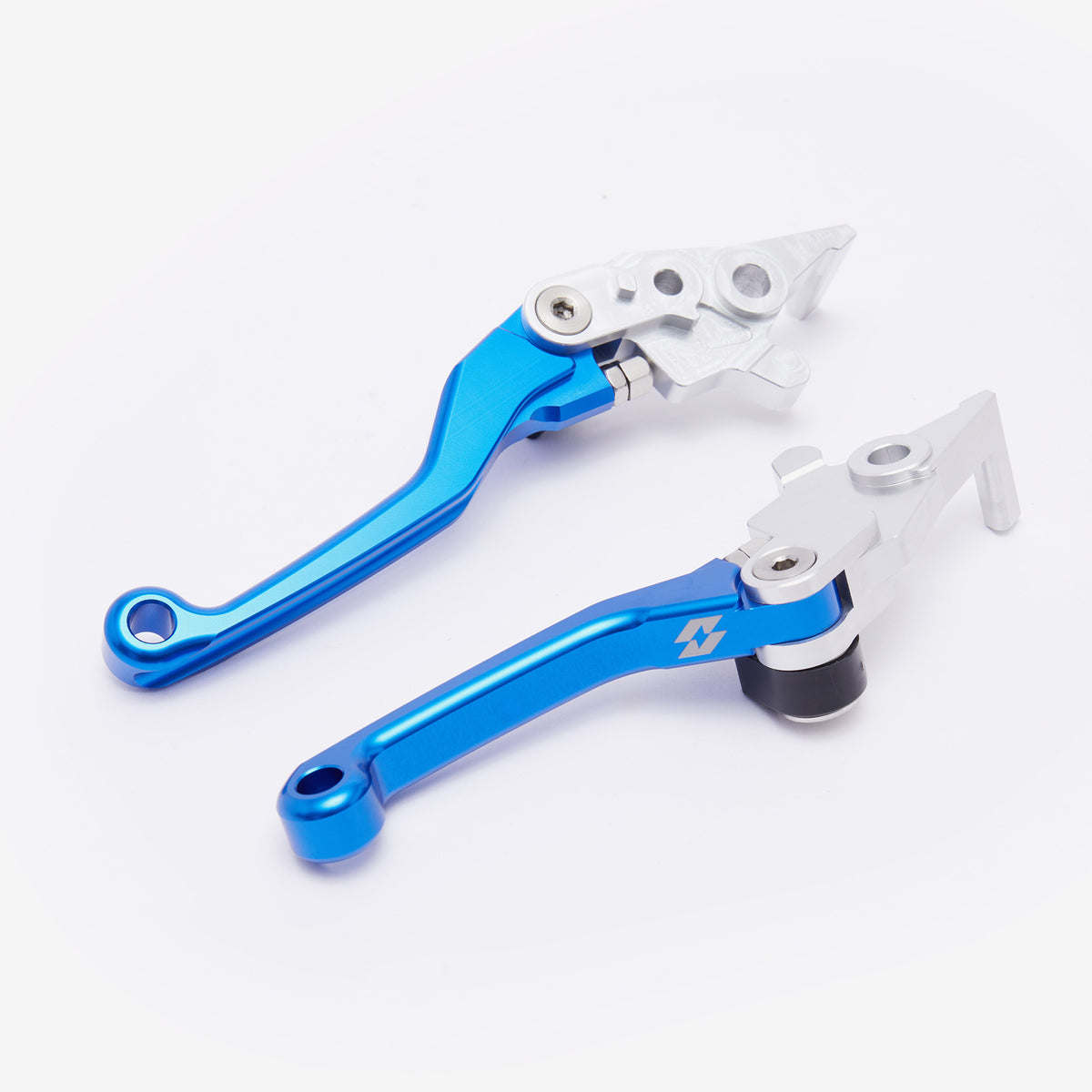 Full-E Charged adjustable brake levers in blue for Sur-Ron Ultra Bee