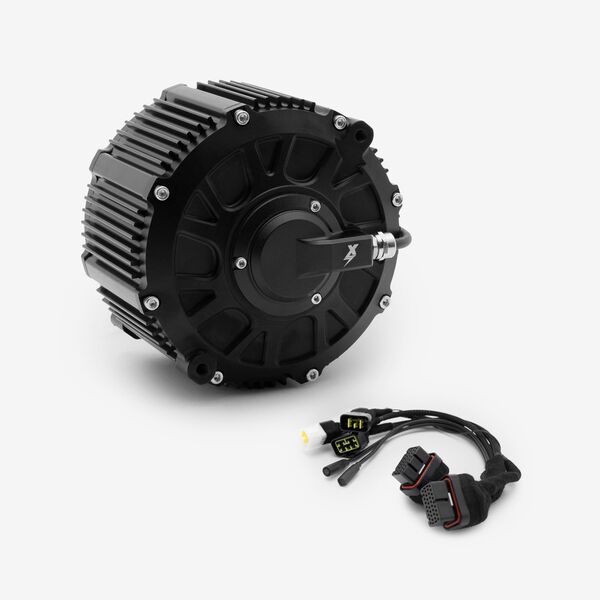 EBMX XLB-60 Motor with V3 Harness Black | Sur-Ron Light Bee