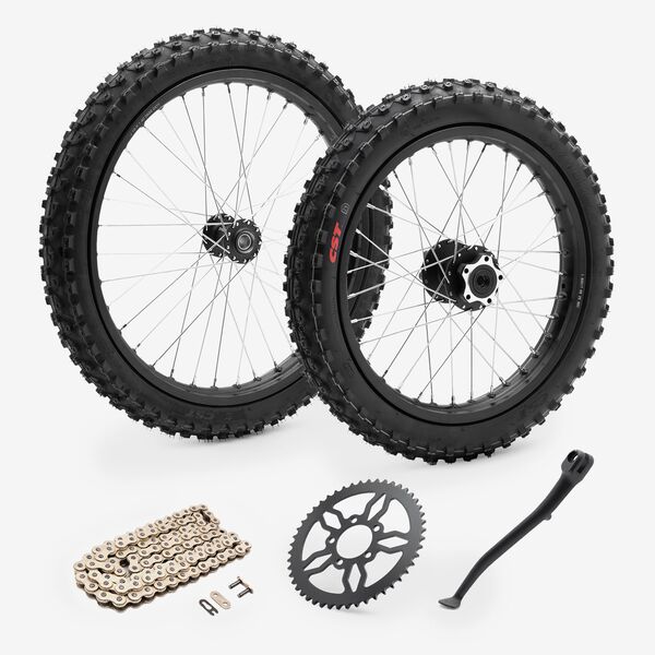 Off Road Big Wheel Kit Black | Talaria X3 Mini