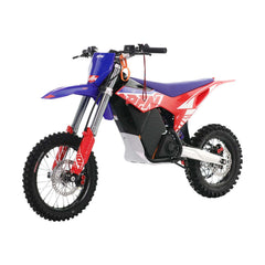 RFN WARRIOR SX-E8 electric dirt bike, official studio photo