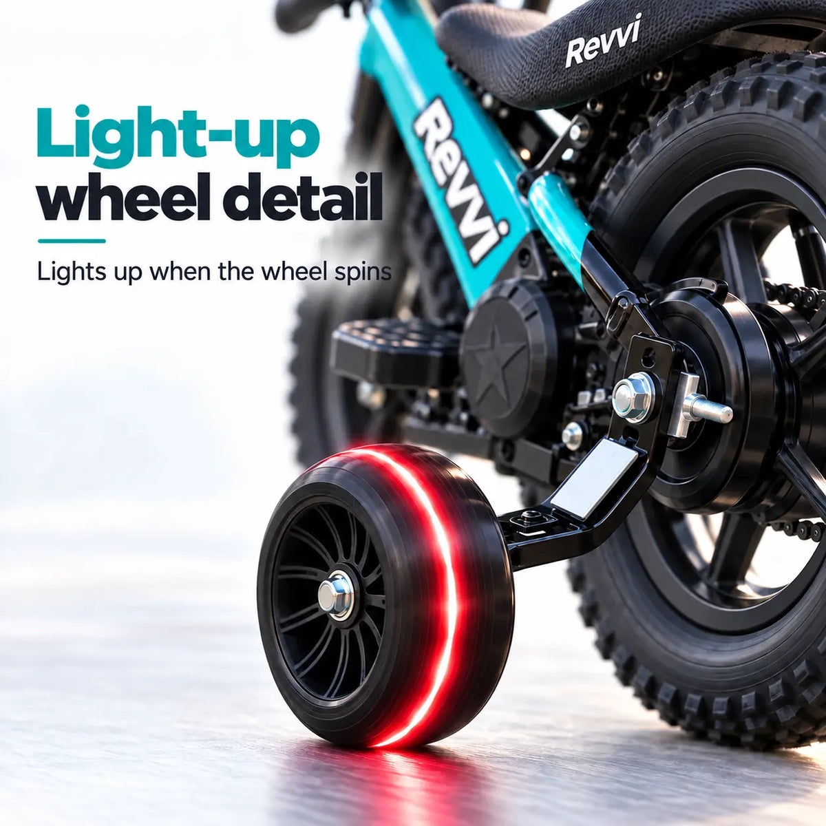 Revvi Stabilisers / Balance Wheel Kit | 12 & 16 Electric Bikes