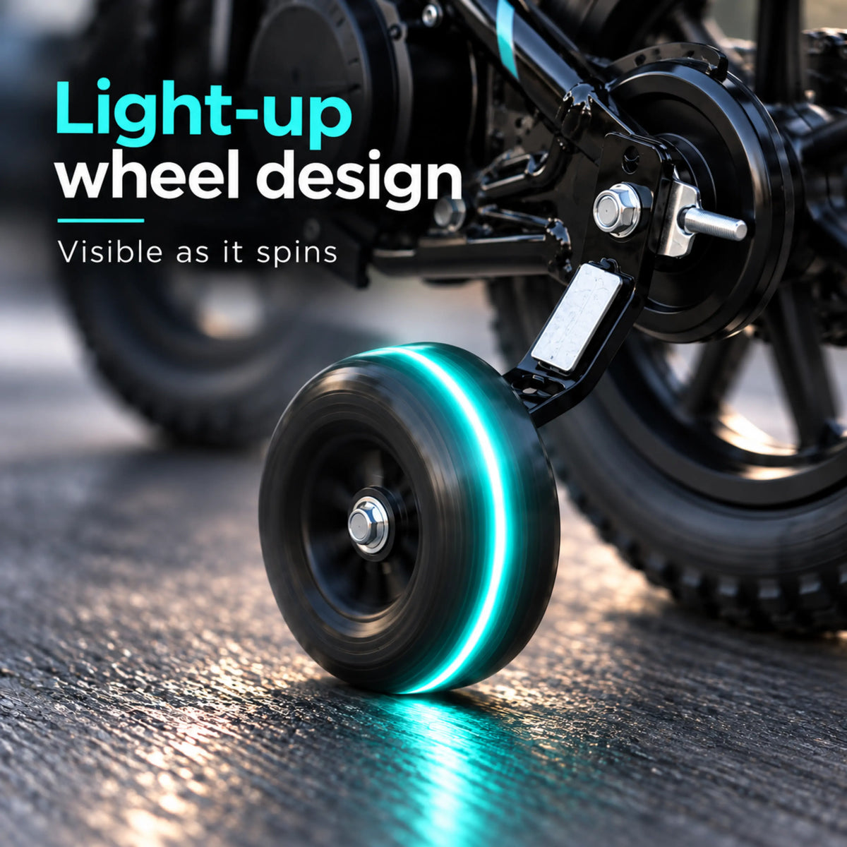 Revvi Stabilisers / Balance Wheel Kit | 12 & 16 Electric Bikes