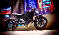 LIVEWIRE S2 DEL MAR electric motorcycle, side profile