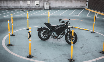 LIVEWIRE S2 DEL MAR electric motorcycle, detail shot