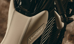 LIVEWIRE S2 MULHOLLAND electric motorcycle, front three quarter view