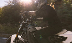 LIVEWIRE S2 MULHOLLAND electric motorcycle, detail shot