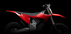 STARK VARG EX electric enduro motorbike, red, official studio photo