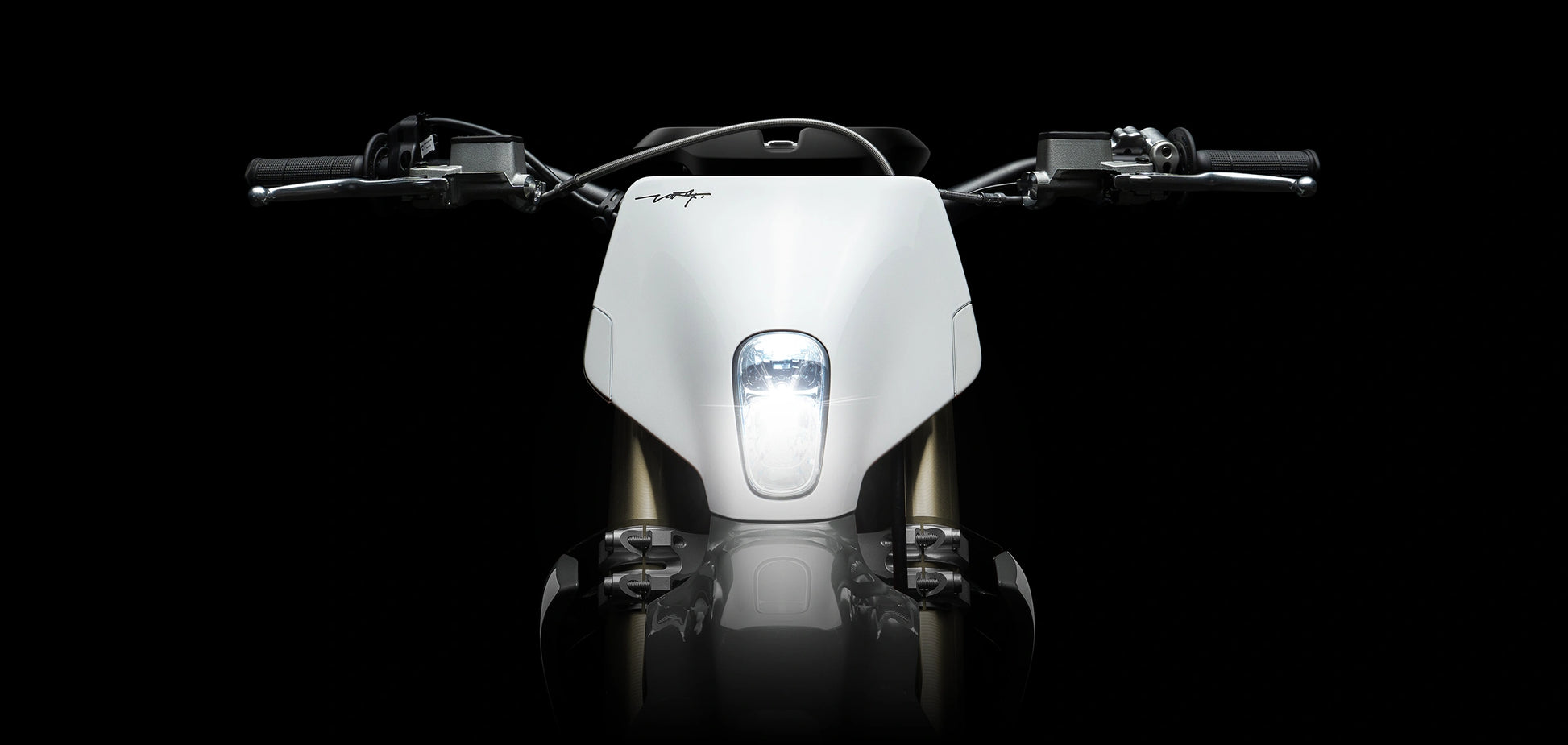 STARK VARG EX 60HP electric enduro motorbike, rear handbrake detail