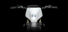 STARK VARG EX 60HP electric enduro motorbike, rear handbrake detail