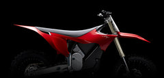 STARK VARG MX 1.2 electric motocross bike, red, official studio photo