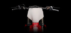 STARK VARG MX 1.2 80HP ALPHA electric motocross bike, rear brake detail with handbrake