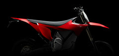 STARK VARG SM electric supermoto, red, official studio photo