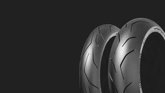 STARK VARG SM 60HP electric supermoto, Dunlop Sportsmart tyre detail