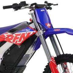RFN WARRIOR PRO SX-E15 electric dirt bike forks detail