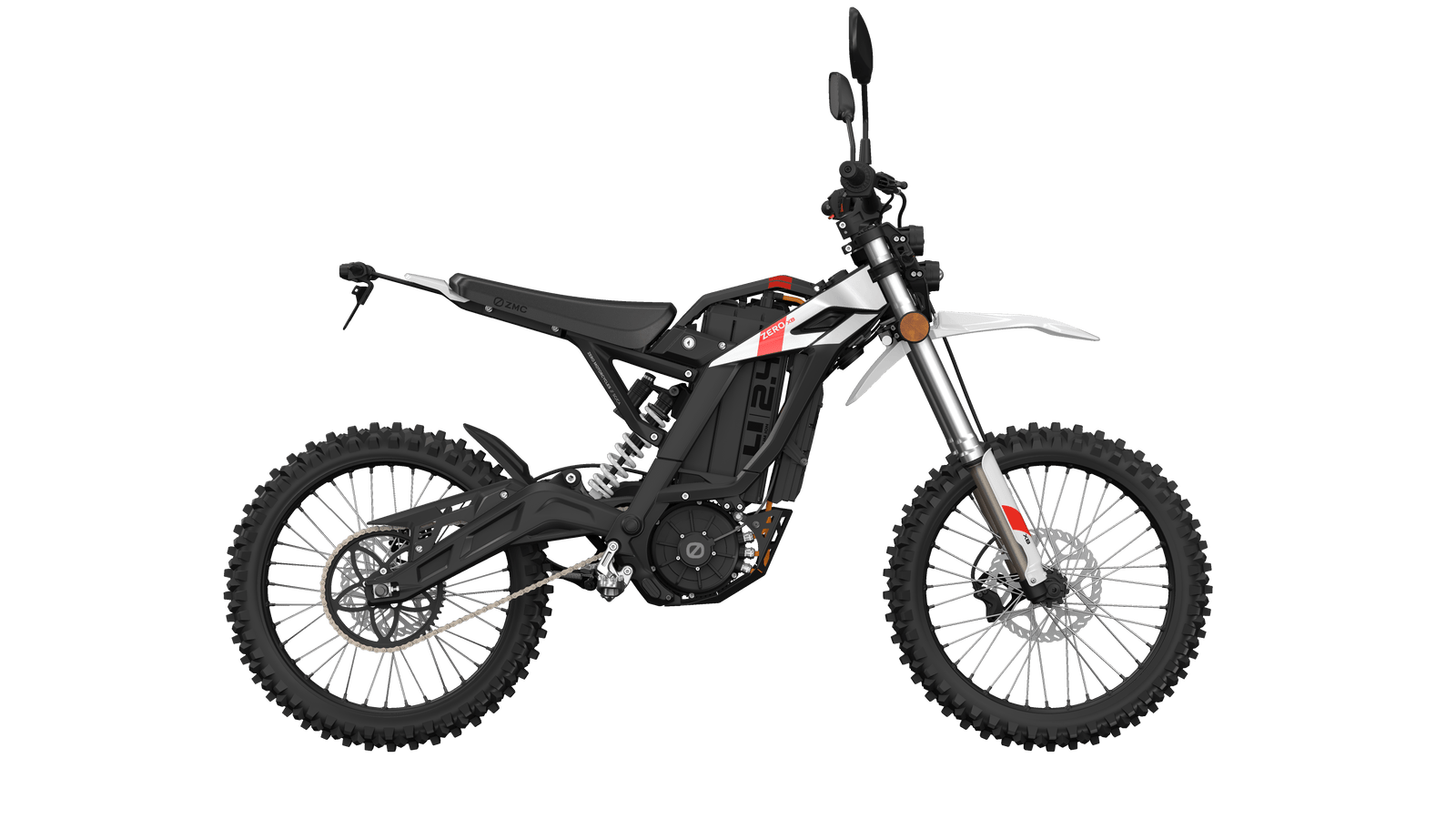ZERO XB electric dirt bike, official studio photo
