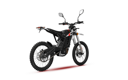 ZERO XB electric dirt bike, rear view