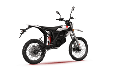 ZERO XE electric dirt bike, rear view