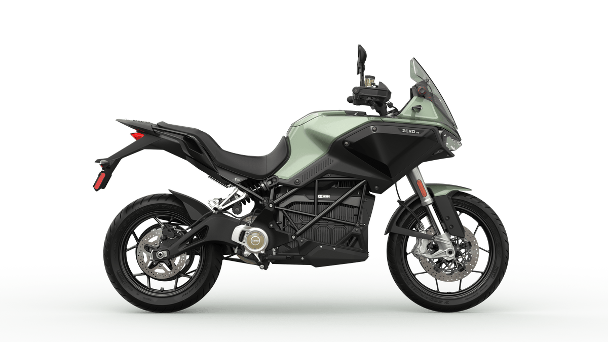 ZERO DS electric dual sport motorbike, side profile