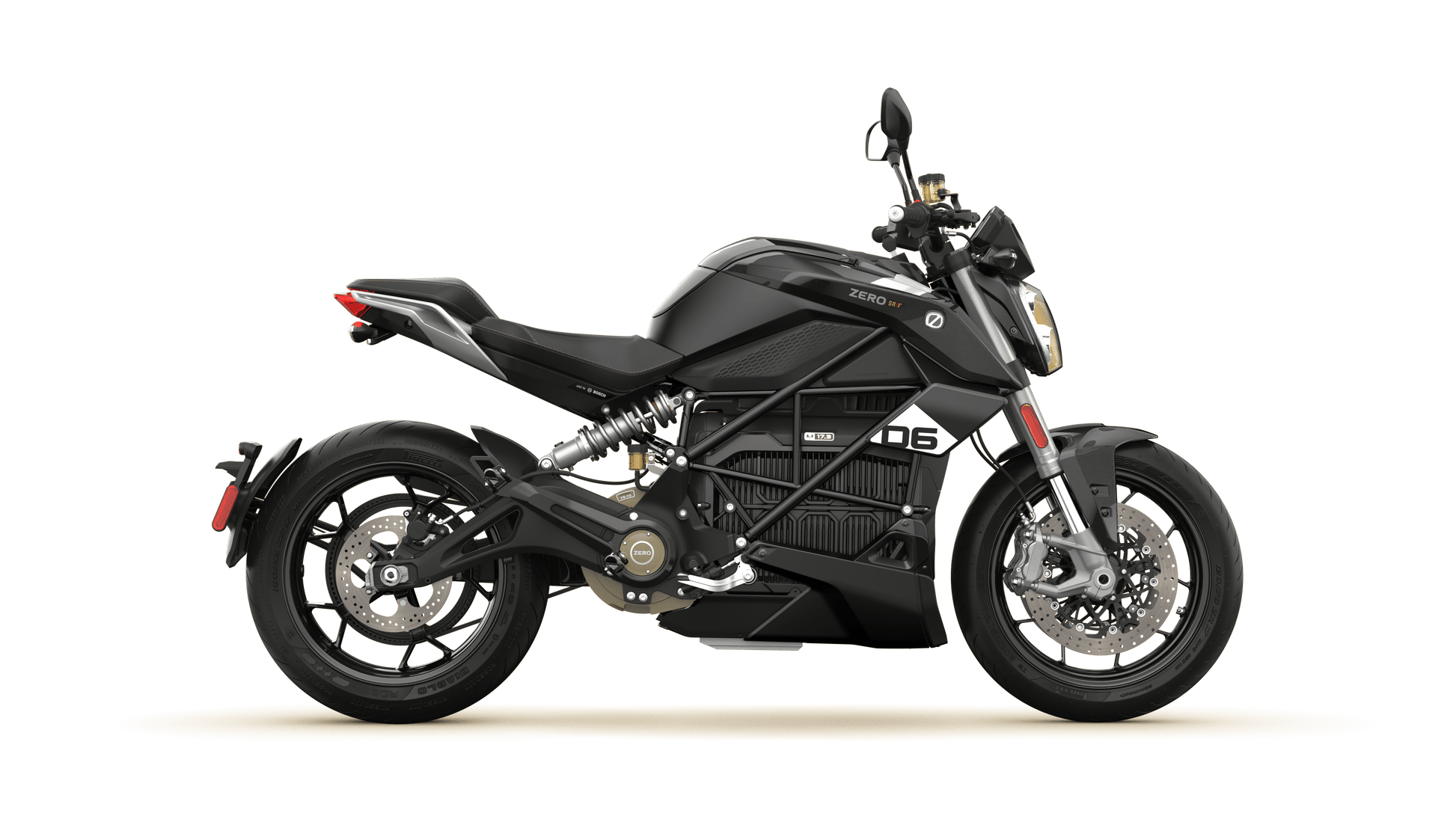 ZERO SR/F electric motorcycle, 360 view angle 1
