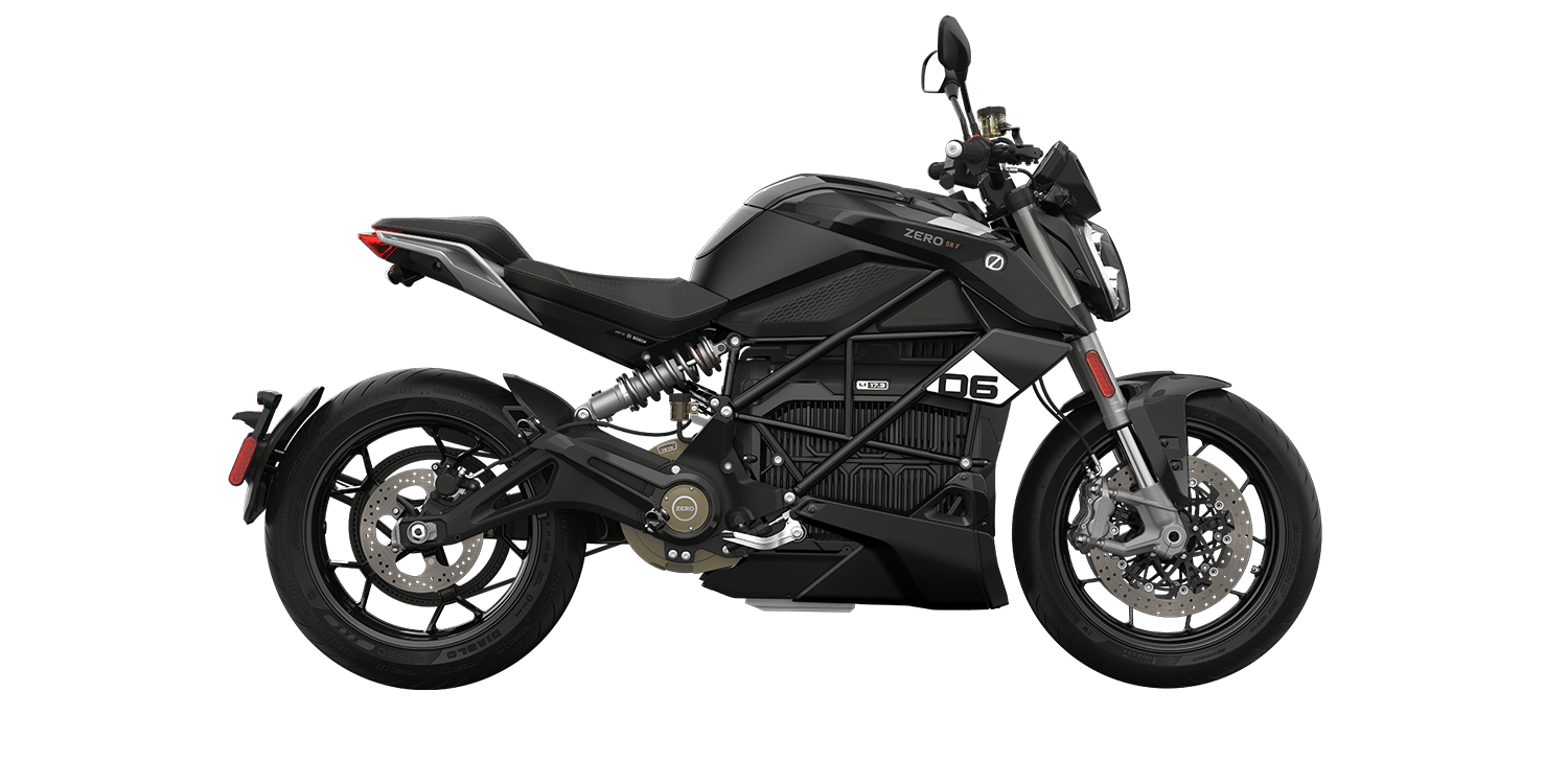 ZERO SR/F electric motorcycle, official studio photo