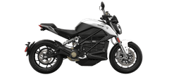 ZERO S electric motorcycle, White Pearl, official studio photo