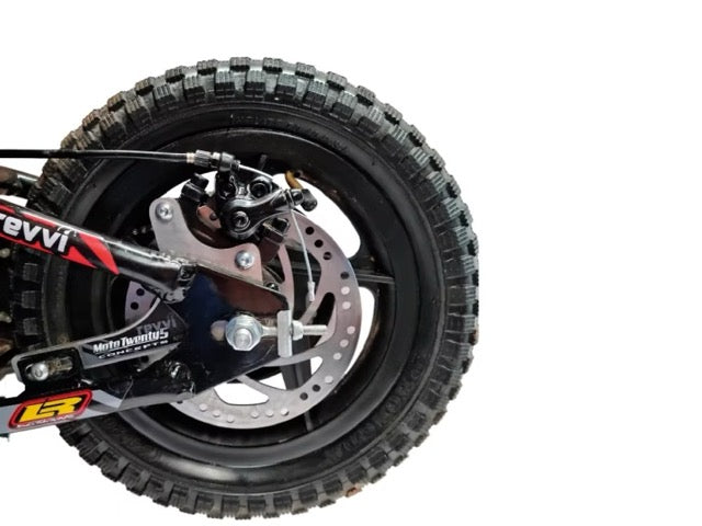 REVVI brake disc upgrade kit for 12 and 16 electric bikes, alternate view