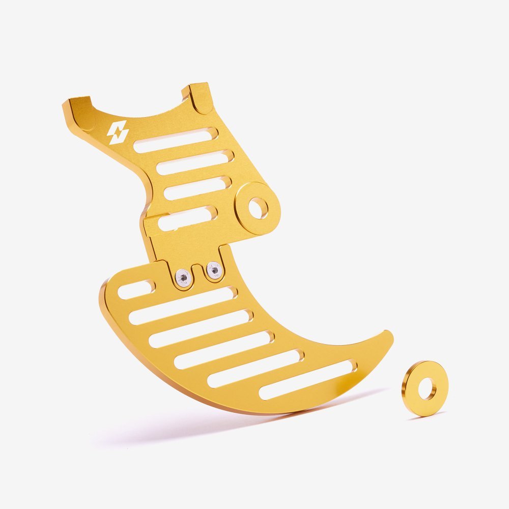200mm rear brake disc guard for Sur-Ron Light Bee and Talaria, alternate view 7