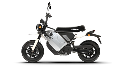 LiveWire S4 Honcho Street in Black, opposite side profile showing the frame, seat and road equipment